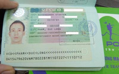 Chúc mừng anh Phạm Đức Long đã có được visa công tác Đức